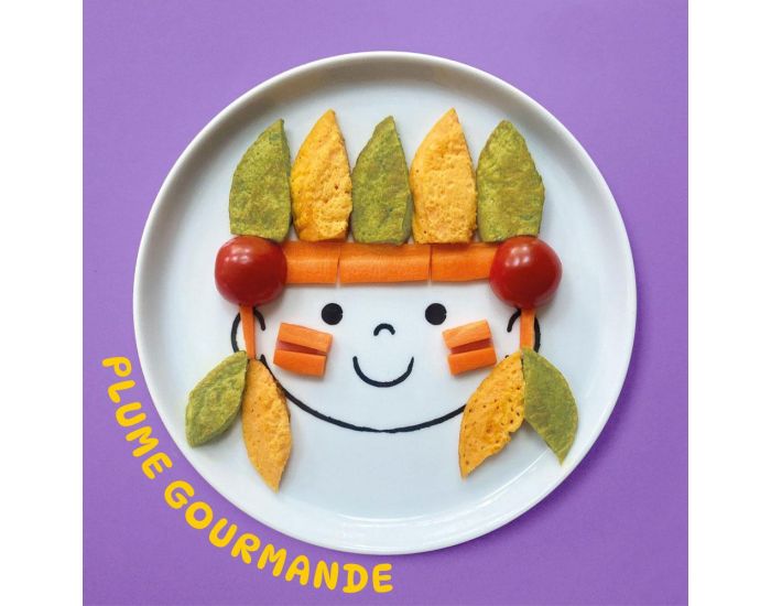 CIBOULO Box Assiette Porcelaine - Bonhomme + Ventouse + Livret d'Inspirations  (7)