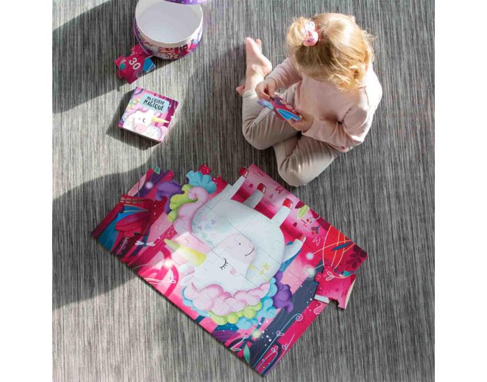 SASSI JUNIOR Puzzle & Livre - Ma Licorne Magique - D�s 3 ans  (4)