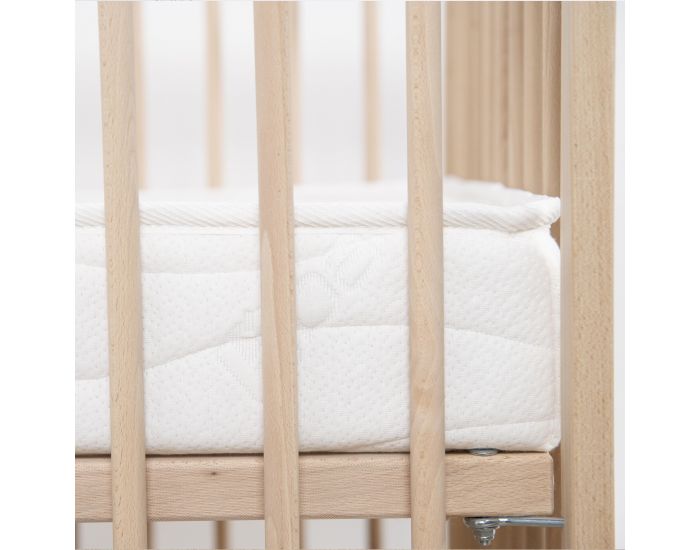 LES NOURSONS Matelas Bb Bamboo - Dhoussable - 10 cm (3)