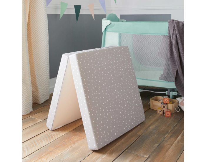 BABYSOM Matelas B�b� Pliant de Voyage - Imperm�able - 60x120 cm - 7 cm (9)