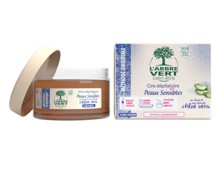 L'ARBRE VERT BIEN-TRE Cire Dpilatoire Peaux Sensibles - 250 ml  (1)