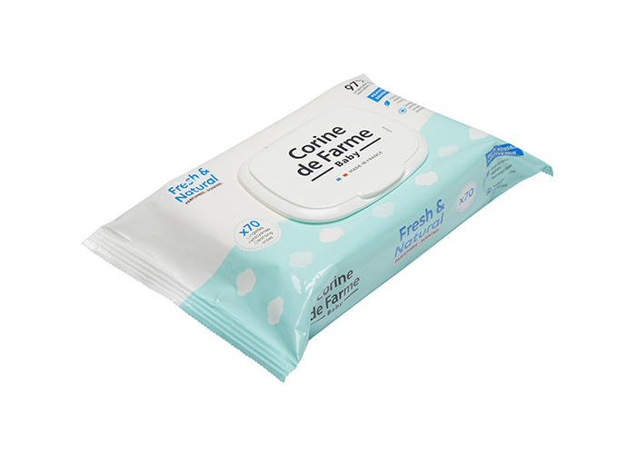 CORINE DE FARME BABY Lingettes Change Fresh & Natural - 70 Lingettes (1)