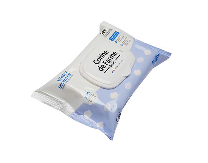 CORINE DE FARME BABY Lingettes Water Essential - 70 Lingettes (1)