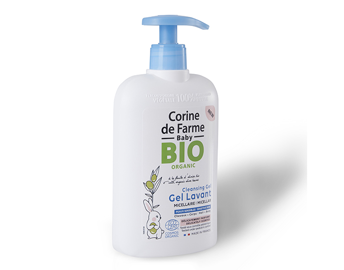 CORINE DE FARME BABY Gel Lavant Micellaire Corps & Cheveux Parfum� - 500 ml (1)