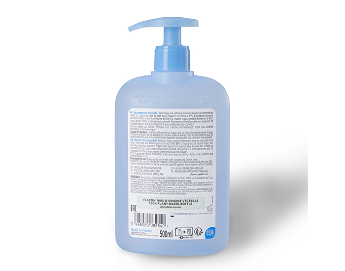 CORINE DE FARME BABY Eau Nettoyante Micellaire Parfum - 500 ml (2)