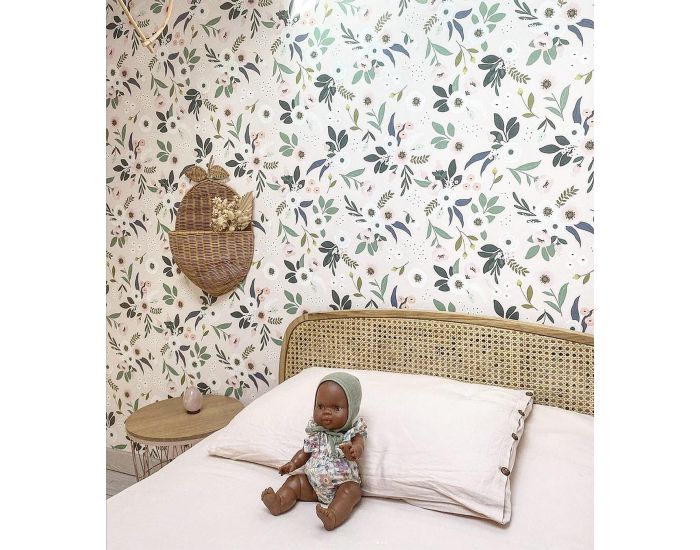 LILIPINSO Papier Peint - Wonderland - Fleurs d'An�mones - Rose Rouleau 10 m (6)