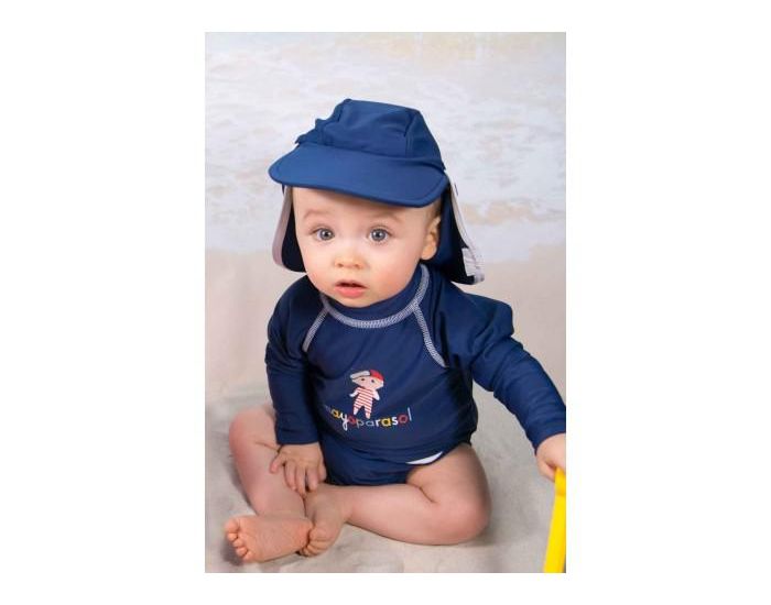 MAYOPARASOL Pirate Teeshirt top manches courtes anti UV Bleu (1)