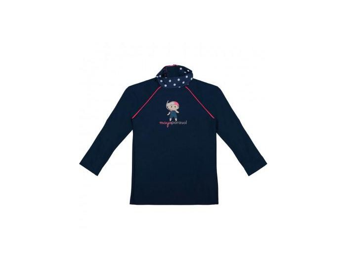 MAYOPARASOL Marinella T shirt anti UV manches longues Marine (1)