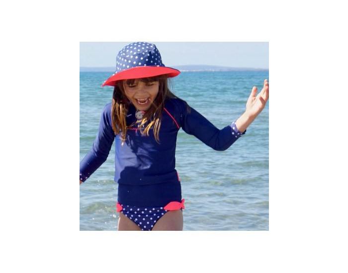 MAYOPARASOL Marinella T shirt anti UV manches longues Marine (2)