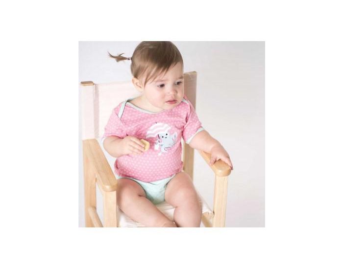 MAYOPARASOL Louise  la plage T-shirt top anti UV manches courtes Multicolore (1)