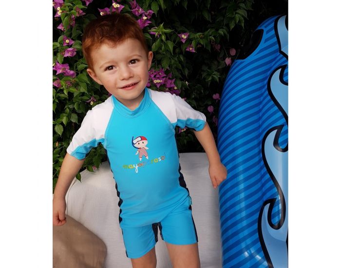 MAYOPARASOL Pirate combinaison anti UV Bleu (1)