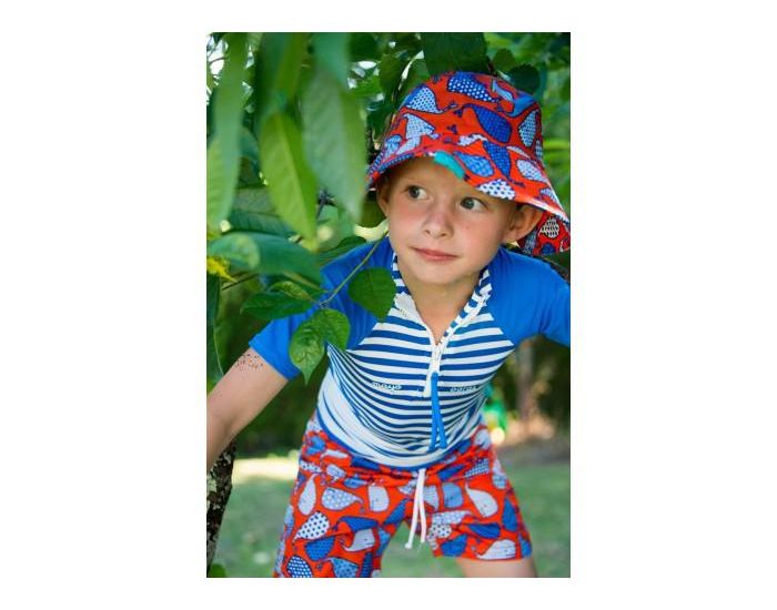 MAYOPARASOL Pirate Chapeau Anti UV - Orange (1)