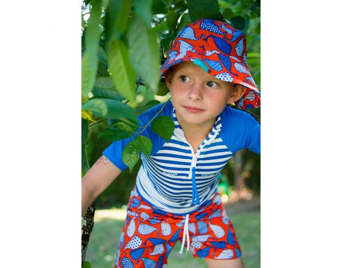 MAYOPARASOL Pirate Chapeau Anti UV - Orange (2)