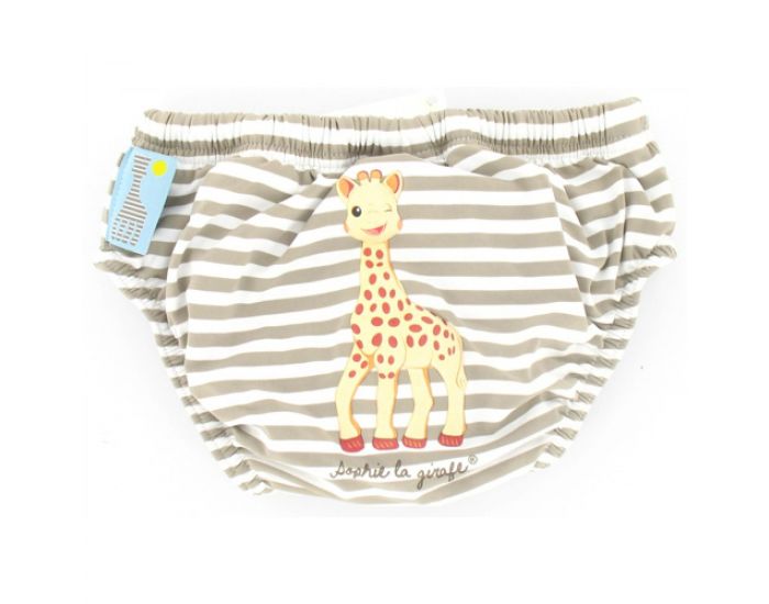 MAYOPARASOL Sophie la girafe culotte maillot couches antifuites Gris (2)