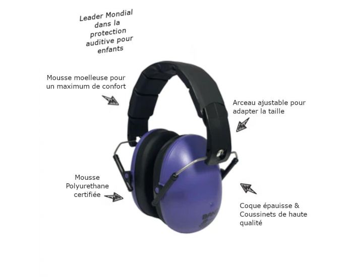 BANZ Casque Anti-Bruit Protection Auditive - Enfants - D�s 3 ans (1)