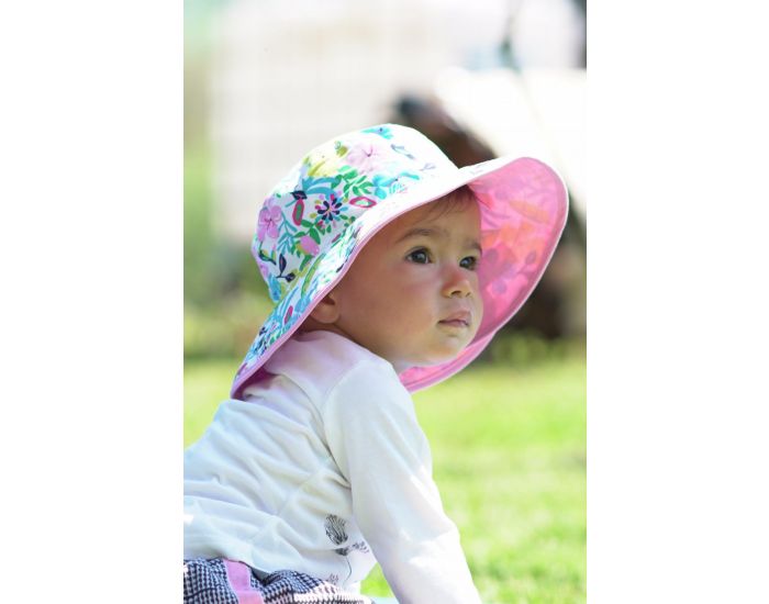BANZ Chapeau Anti-UV - R�versible - Evolutif - UPF50+ - D�s 0 � 2 ans (2)