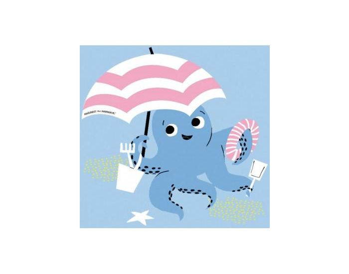 MAYOPARASOL Clestine Tshirt Top Anti UV Manches Courtes - Bleu (2)