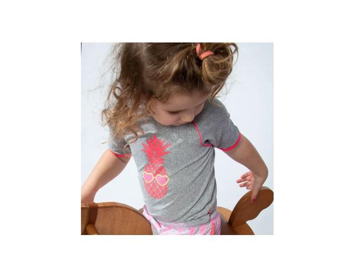 MAYOPARASOL Ananas Tshirt top manches courtes anti-UV Multicolore (1)