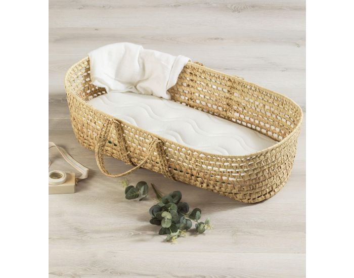 KADOLIS Matelas Couffin - Aloe R - 76x30cm Blanc (4)