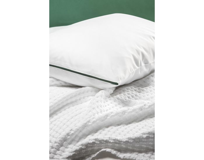 KADOLIS Oreiller - Hawi Enveloppe Tencel et Coton Bio - Confort Medium (4)