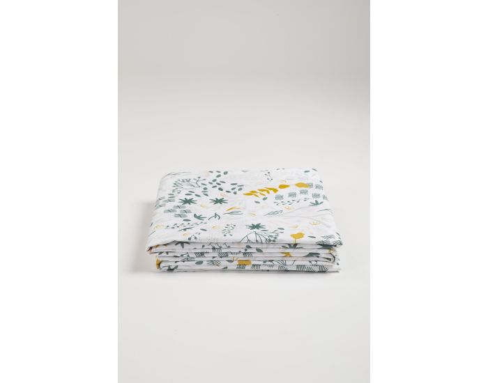 KADOLIS Drap Plat B�b� - Coton Bio - Yukari Kaki (3)