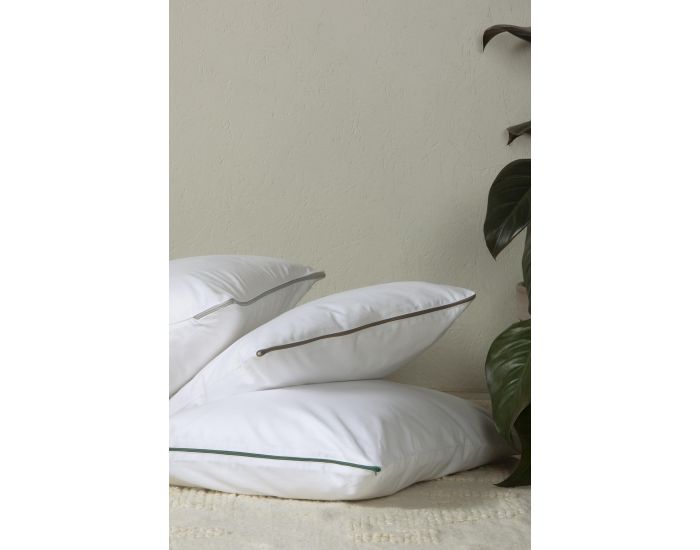 KADOLIS Oreiller - Maui Enveloppe Coton Bio - Confort Medium (6)