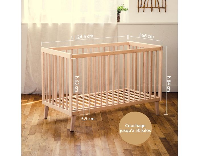 KADOLIS Lit B�b� - Turia - 60x120 cm (3)