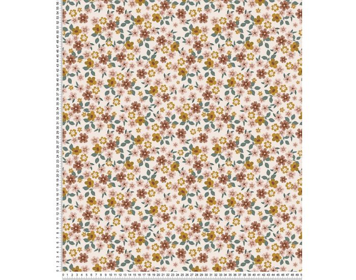 LILIPINSO Papier Peint - Capucine - Fleurs - Rose Rouleau 10 m (2)
