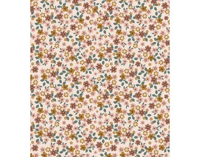 LILIPINSO Papier Peint - Capucine - Fleurs - Rose Rouleau 10 m (1)