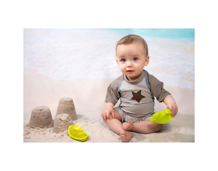 MAYOPARASOL Etoile Combinaison anti-uv Marron (2)