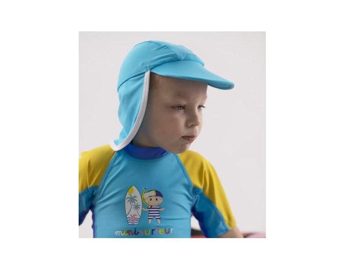 MAYOPARASOL Surf Casquette lgion anti UV Bleu (1)