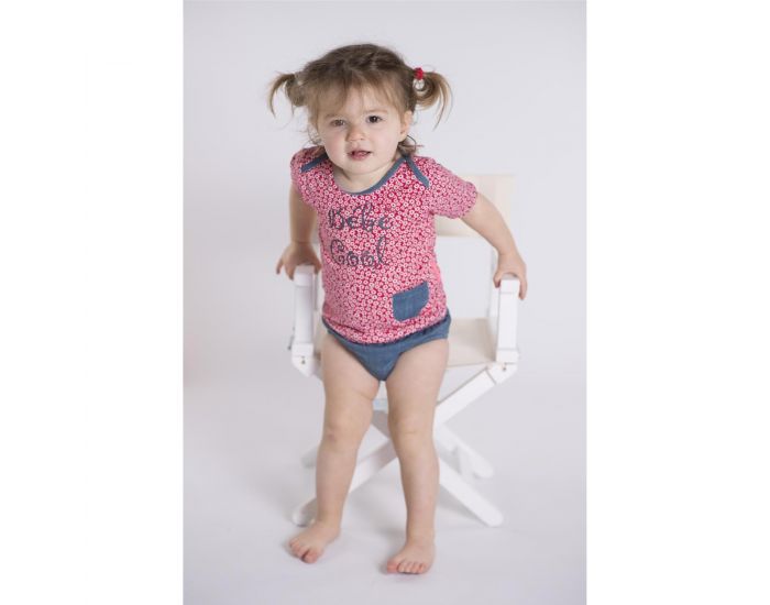 MAYOPARASOL T-shirt top anti UV manches courtes - Jeans (2)