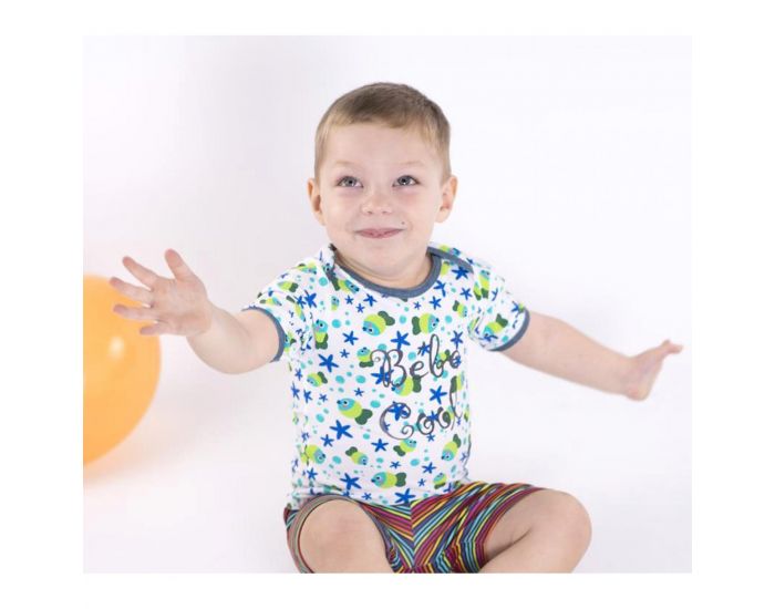 MAYOPARASOL Jeans Tshirt top anti UV manches courtes Multicolore (2)