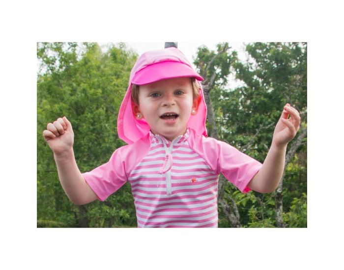 MAYOPARASOL Casquette Anti UV - Rosie Mangue  (3)