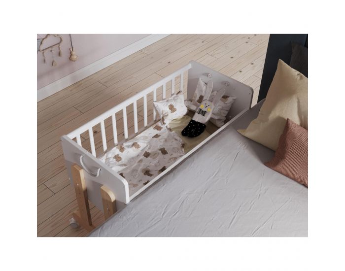 PREMIERS MOMENTS - Berceau Lit Cododo 5 en 1 - Ornella - Matelas Inclus (7)