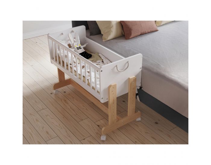 PREMIERS MOMENTS - Berceau Lit Cododo 5 en 1 - Ornella - Matelas Inclus (8)