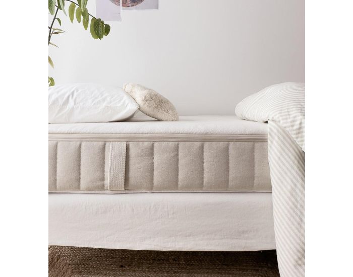 KADOLIS Matelas Enfant - Chanvrenatura  90 x 190 cm (7)