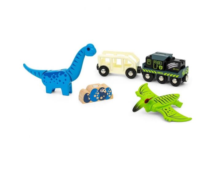 BRIO Train des Dinosaures � Pile - D�s 3 ans (2)