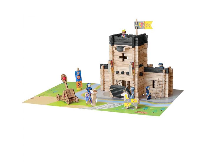 JEUJURA Ch�teau Fort et Catapulte - 270 Pi�ces - D�s 4 ans (3)