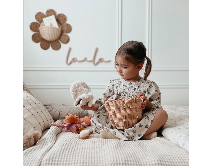 OLLI ELLA Ensemble de Paniers en Rotin - Lily Basket (1)