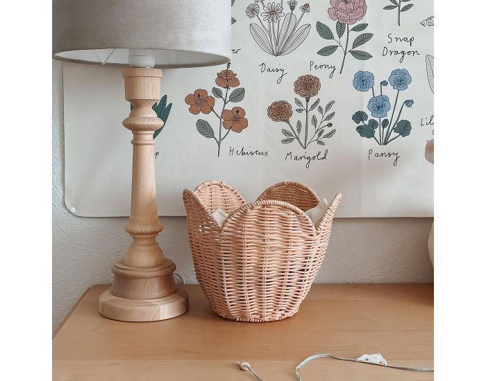 OLLI ELLA Ensemble de Paniers en Rotin - Lily Basket (2)