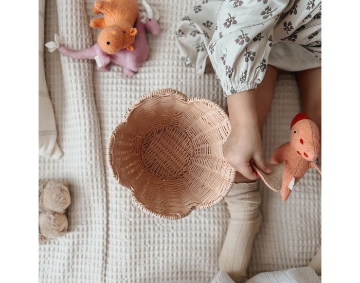 OLLI ELLA Ensemble de Paniers en Rotin - Lily Basket (4)