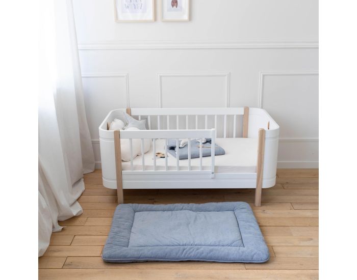 BEMINI Tapis de Parc et Jeu Bambou Pady - Jersey - 100 x 100 cm (14)