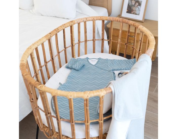 BEMINI Gigoteuse avec Moufles - Quilted Jersey - Tog 1.5 - 1 � 4 Mois (15)