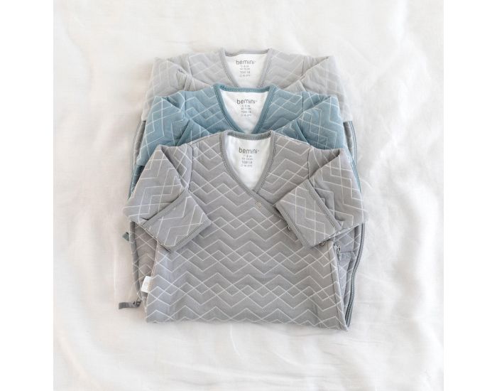 BEMINI Gigoteuse avec Moufles - Quilted Jersey - Tog 1.5 - 1 � 4 Mois (22)