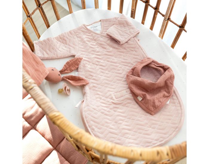 BEMINI Gigoteuse avec Moufles - Quilted Jersey - Tog 1.5 - 1 � 4 Mois (23)