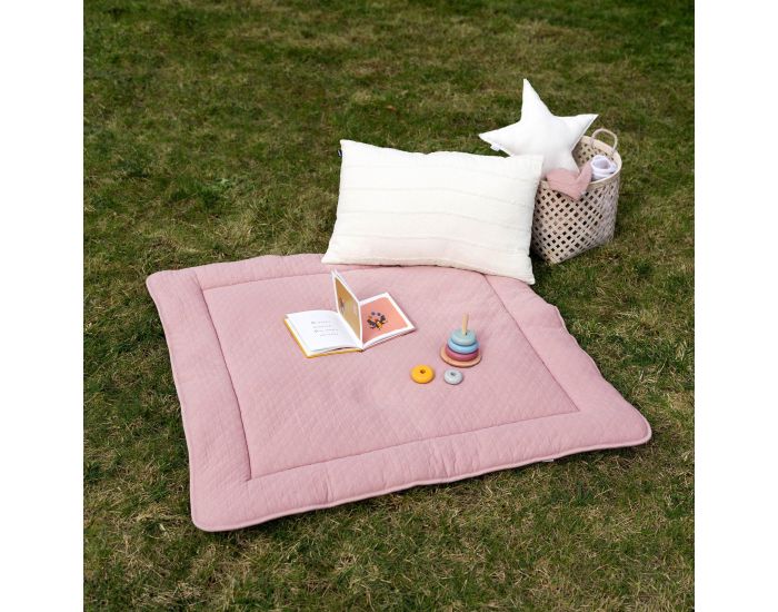 BEMINI Tapis de Parc et Jeu Pady - Quilted Jersey - 100 x 100 cm (17)