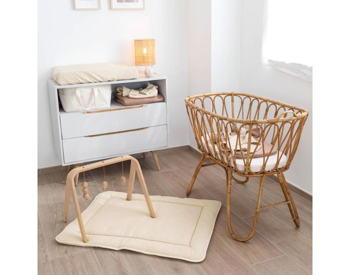 BEMINI Tapis de Parc et Jeu Pady - Quilted Jersey - 100 x 100 cm (26)