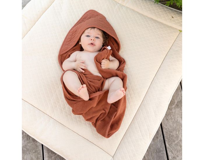 BEMINI Tapis de Parc et Jeu Pady - Quilted Jersey - 100 x 100 cm (30)