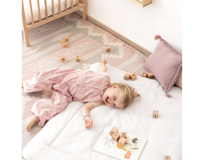 BEMINI Tapis de Parc et Jeu Pady - Quilted Jersey - 100 x 100 cm (5)